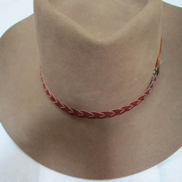 An Authentic Felt Hat worn in Australia.  Can be whatever you want it to be. main image 8